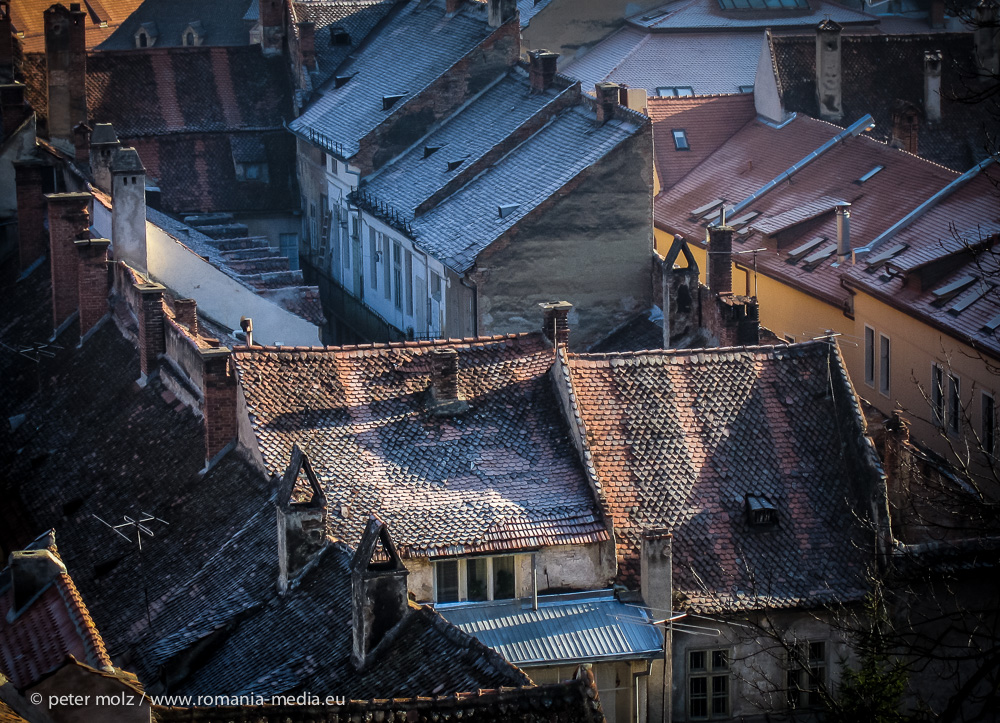 Altstadt von Brasov/Kronstadt in Rumänien