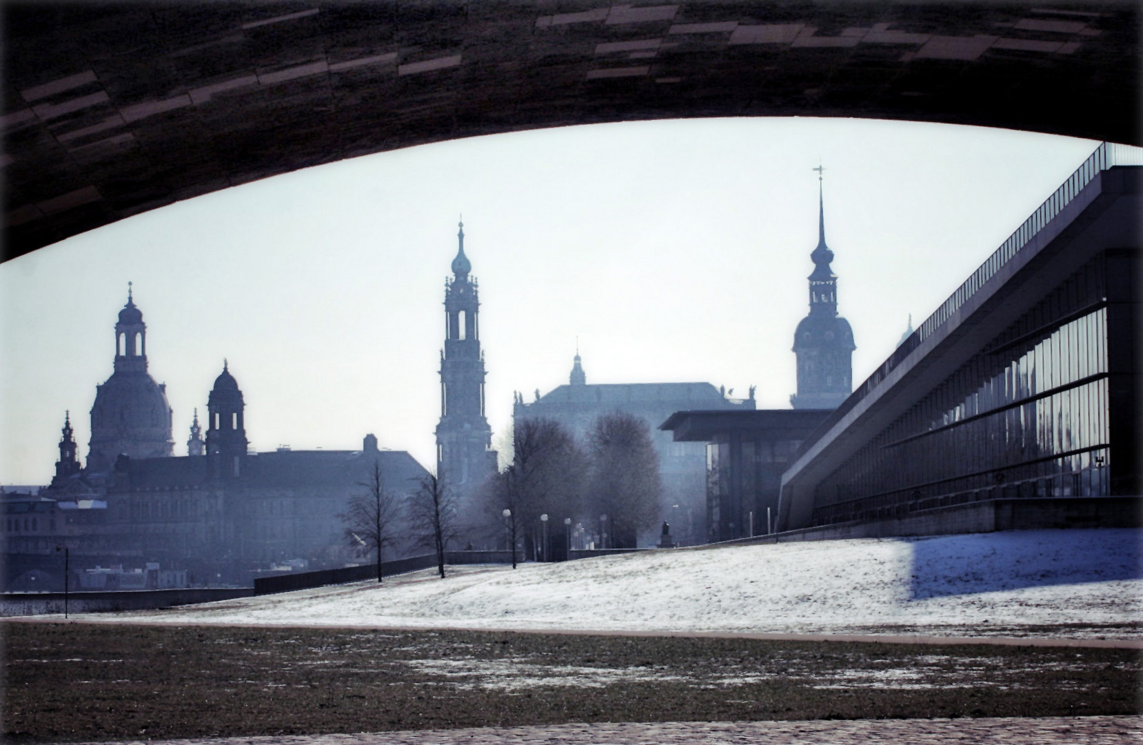 Altstadt von Dresden heute Mittag