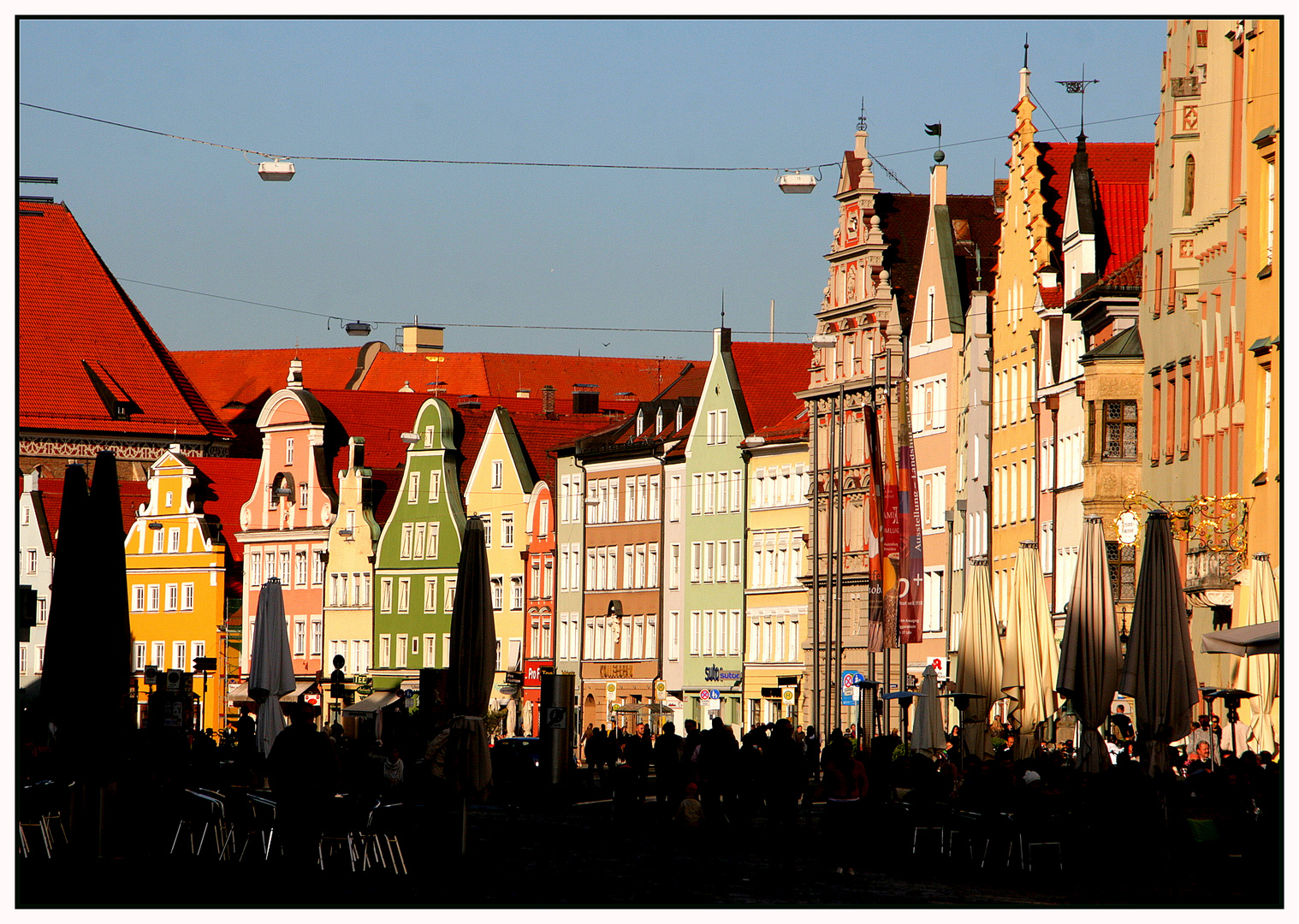 Altstadt von Landshut und seine Giebelhäuser