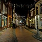 Altstadt von Leer (Ostfriesland) im Weihnachtsoutfit