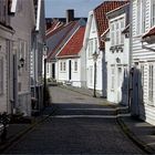 Altstadt von Stavanger, Norwegen