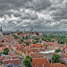 Altstadt von Tallin im Juli-Wolken/Sonnenspiel