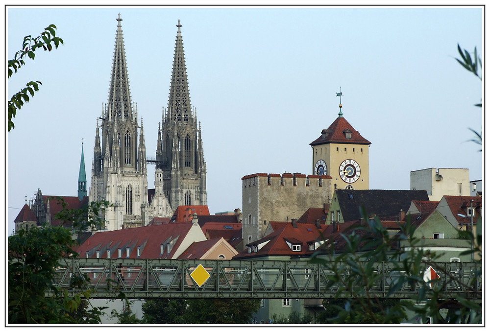 Altstadtblick mit Eisernem Steg