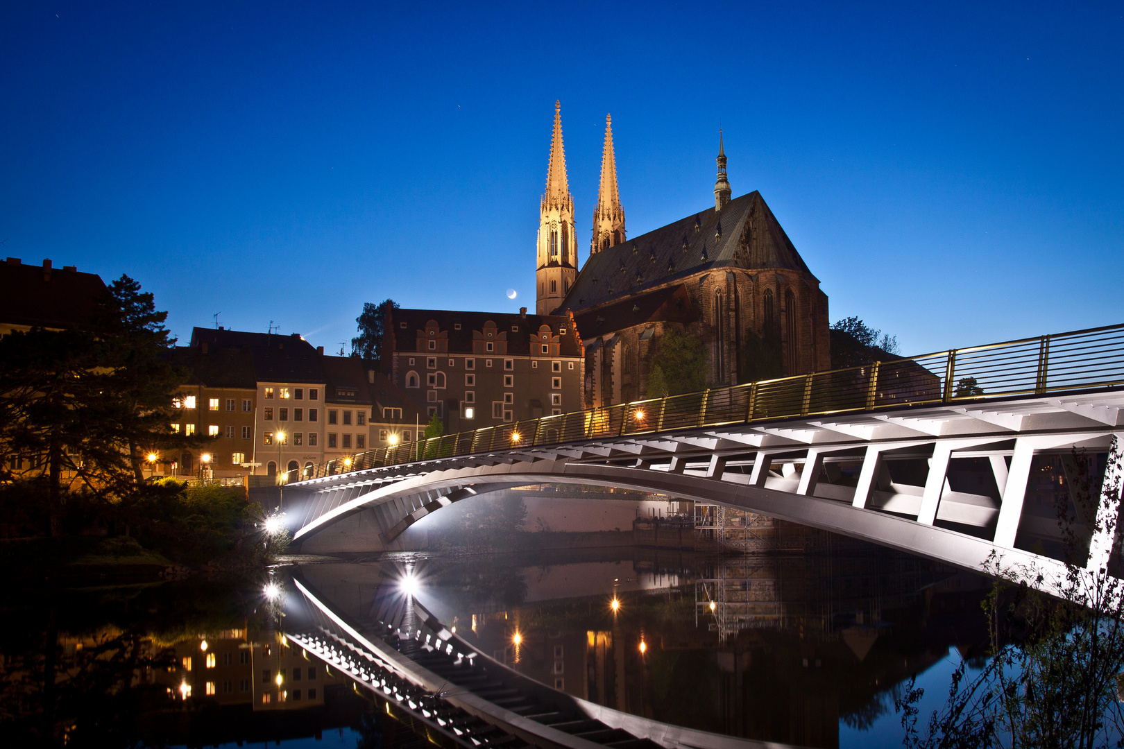 Altstadtbrücke Görlitz - Die Blaue Stunde