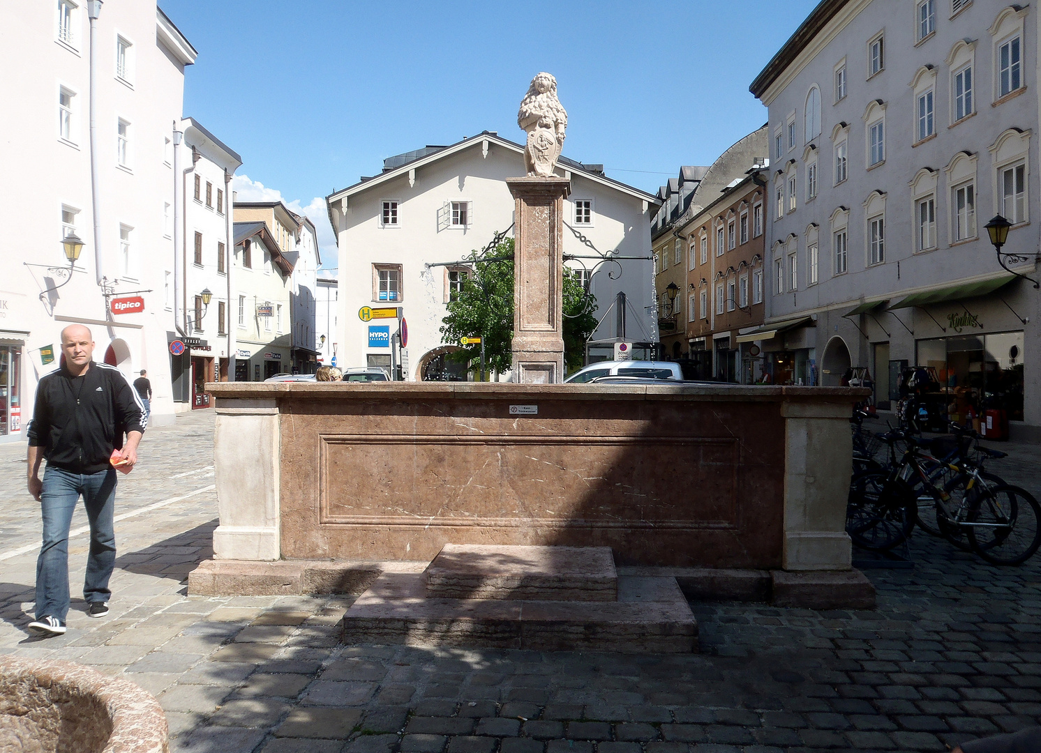 Altstadtbrunnen in Hallein