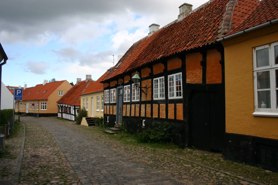 Altstadtgasse in Ebeltoft