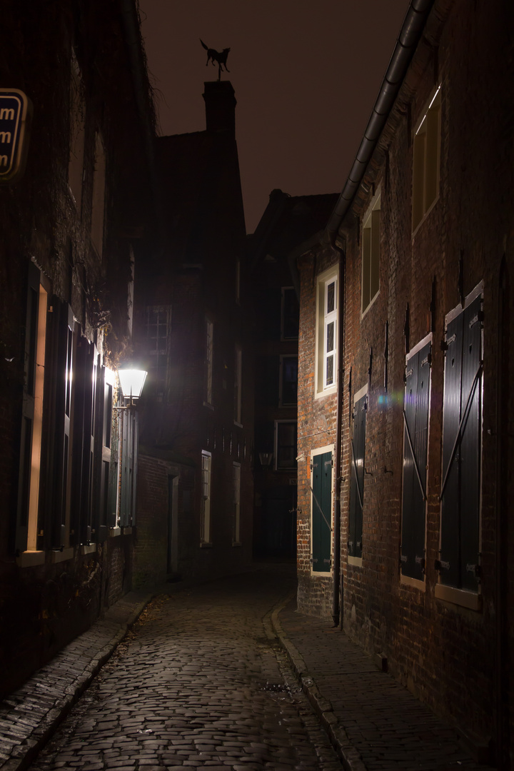 Altstadtgasse in Leer(Ostfriesland)