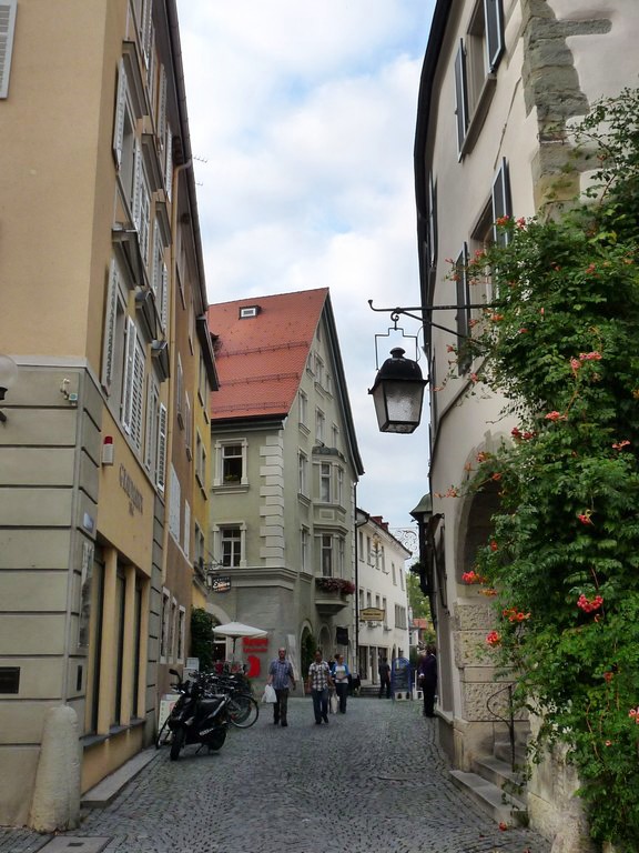 .......Altstadtgasse in Lindau