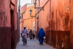 Altstadtgasse in Marrakesch