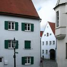 Altstadtgassen in Friedberg bei Augsburg