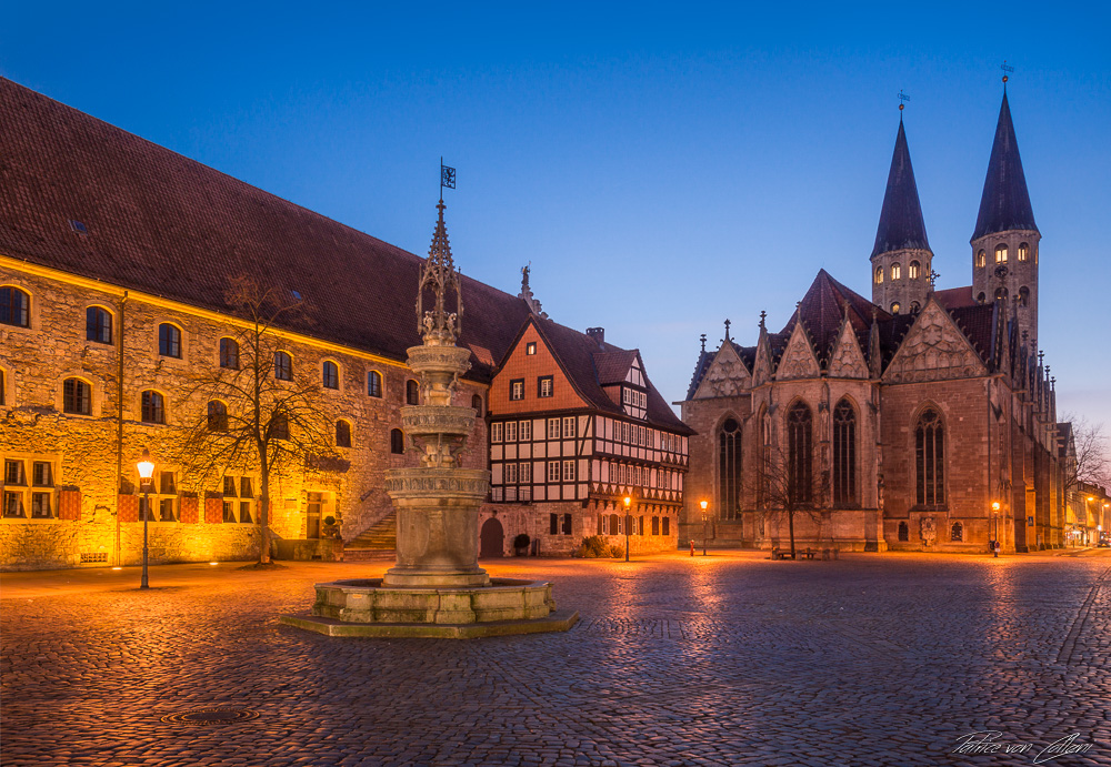 Altstadtmarkt Braunschweig mit Martinikirche