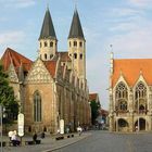 Altstadtmarkt in Braunschweig als Panorama