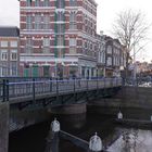 Altstadtmotive aus Groningen (NL) mit Drehbrücke 