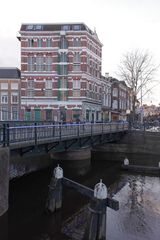 Altstadtmotive aus Groningen (NL) mit Drehbrücke 