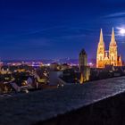 Altstadtpanorama Dreieinigkeitskirche Nacht