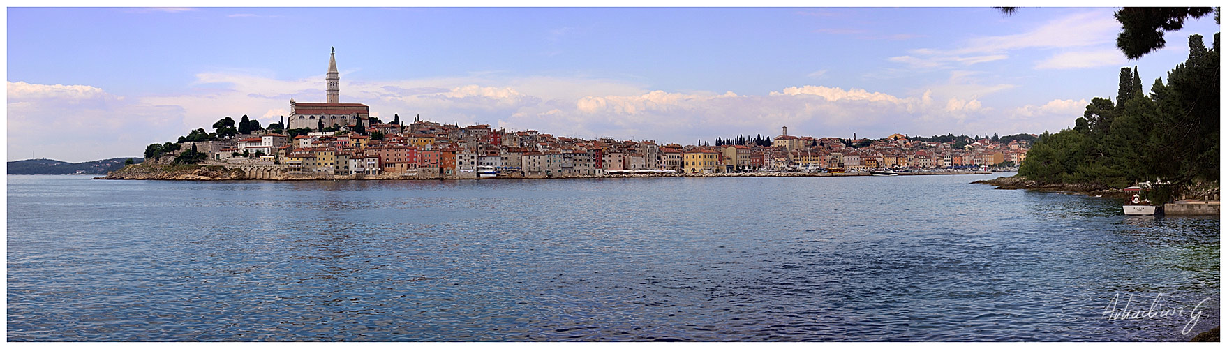 Altstadtpanorama von Rovinj #2