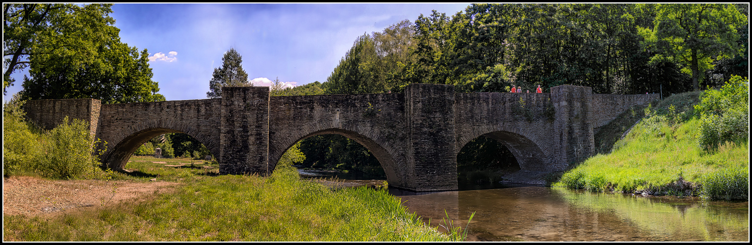 Altväterbrücke bei Freiberg / Sachsen