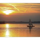 Altweibersommer am Chiemsee