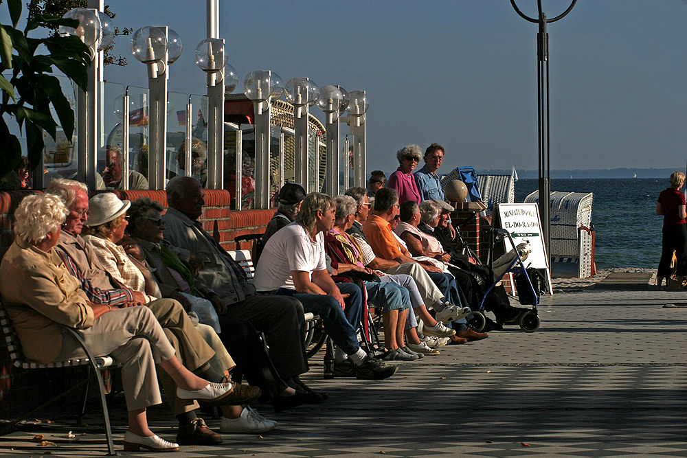 Altweibersommer an der Ostsee