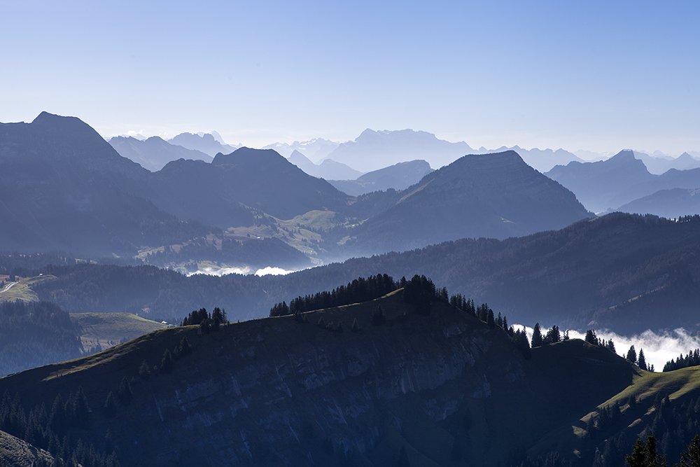 Altweibersommer / été indien en montagne