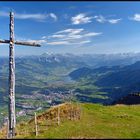 Altweibersommer in den schweizer Bergen