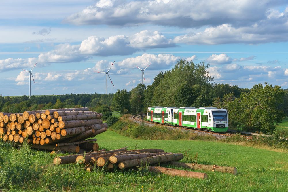 Altweibersommer in Thüringen