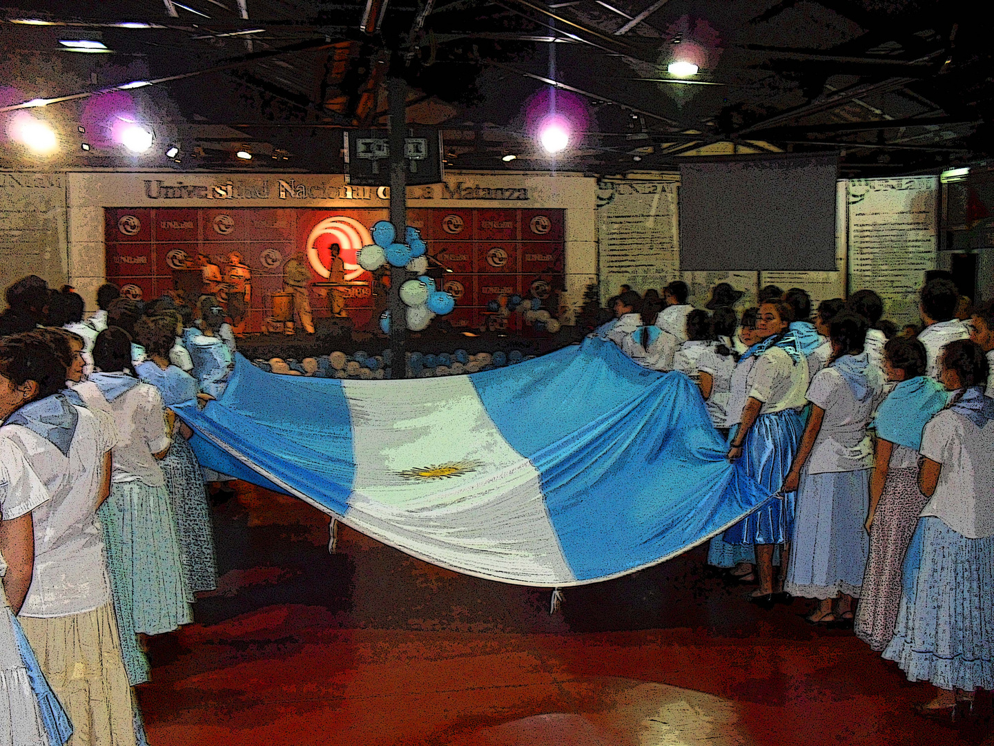 alumnos de folklore