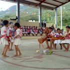 Alumnos de San Juan Cancuc, Chiapas.