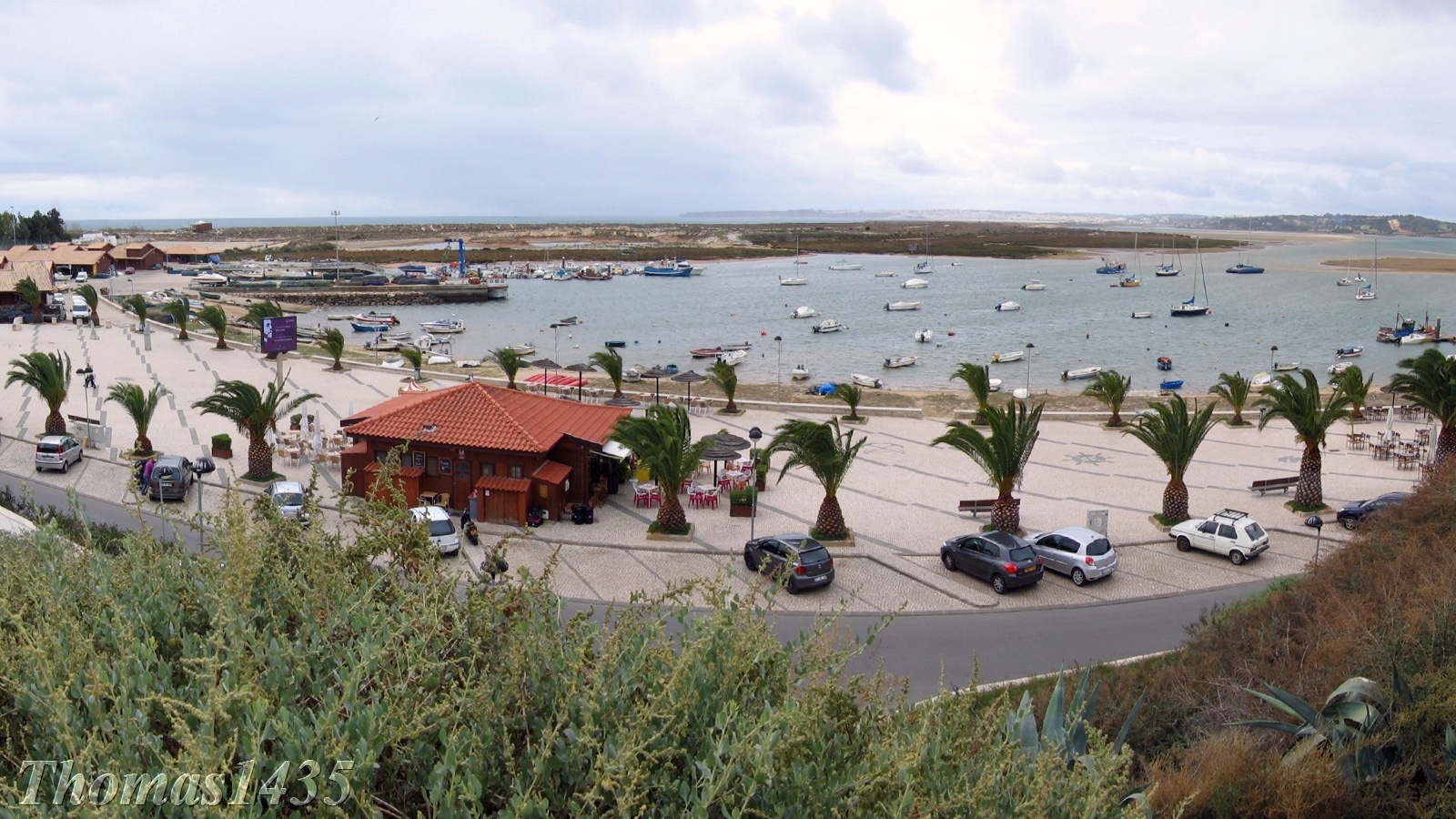 Alvor, Hafenpromenade