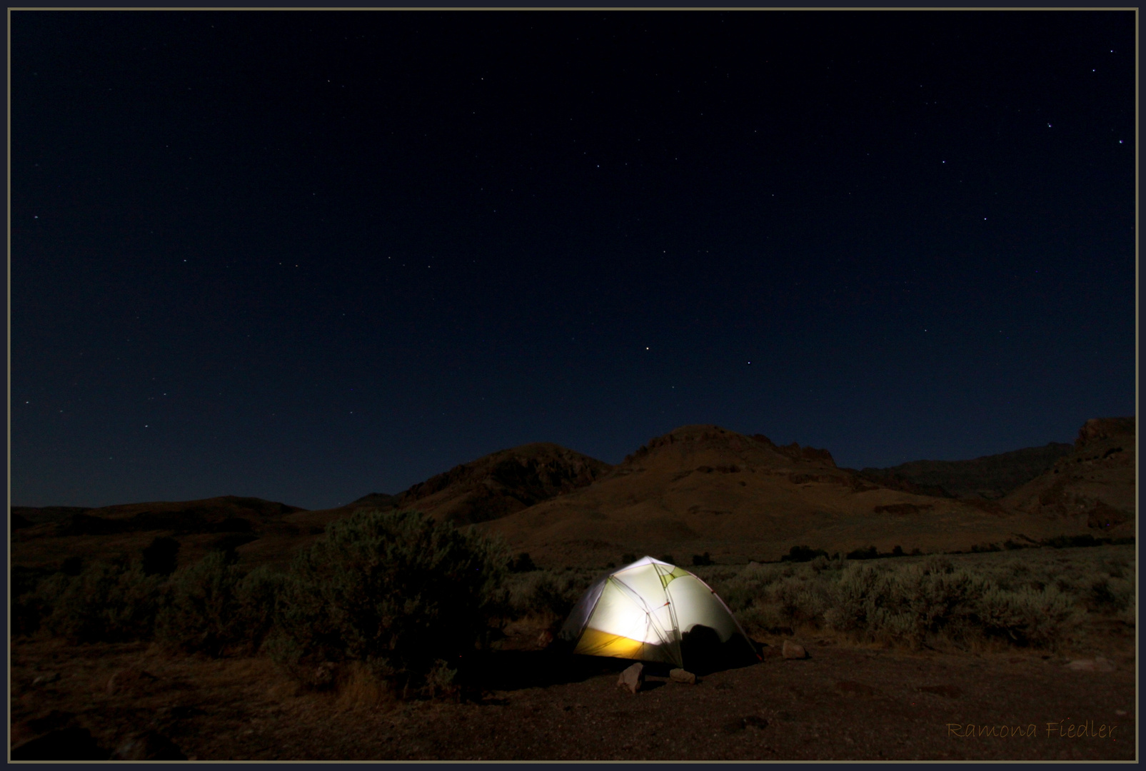 Alvord Desert at night