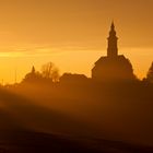 Alxing (Lkrs Ebersberg) im Sonnenaufgang