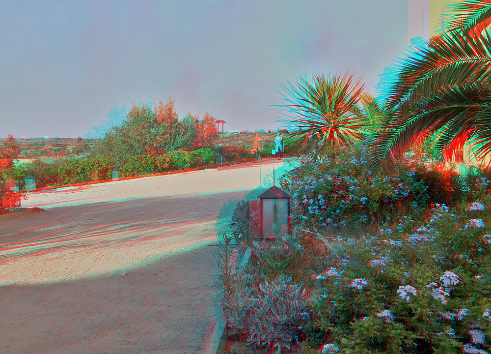 Alzahra Garten (3D für rot/cyan Brille)