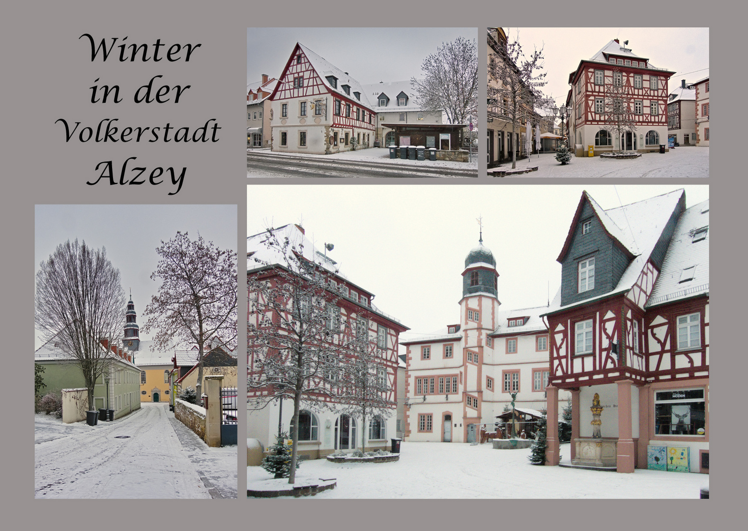 Alzey im Winter