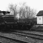 Am 02.03.2019 versteckte sich die 261 162 hinter der DB-Werkstatt in Duisburg-Wedau