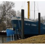  am 10.04. 2013 in Wischhafen im Museumshafen ... 