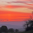 Am 11.11. 2020 ein schönes Morgenrot aber die Wolken hatten später...