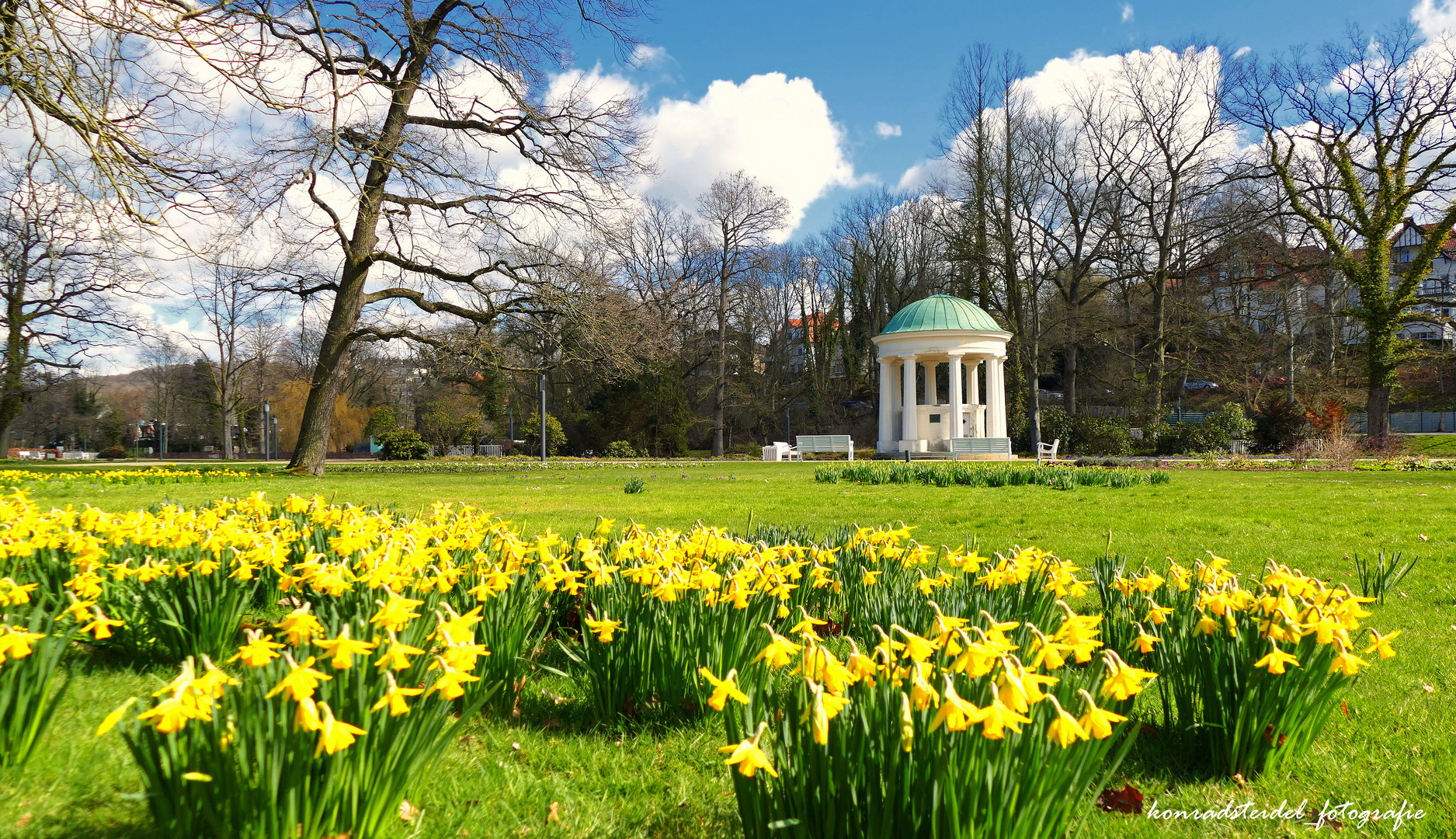 Am 19.03.21 im Kurpark Bad Salzuflen