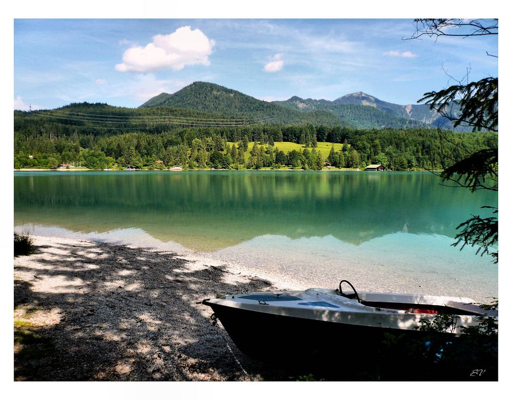 am -2- Walchensee....