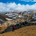 Am 20. Juni liegt immer noch Schnee. Landmannalaugar wurde gerade erst eröffnet.