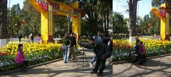 Am 5. Februar im Daguan-Park in Kunming