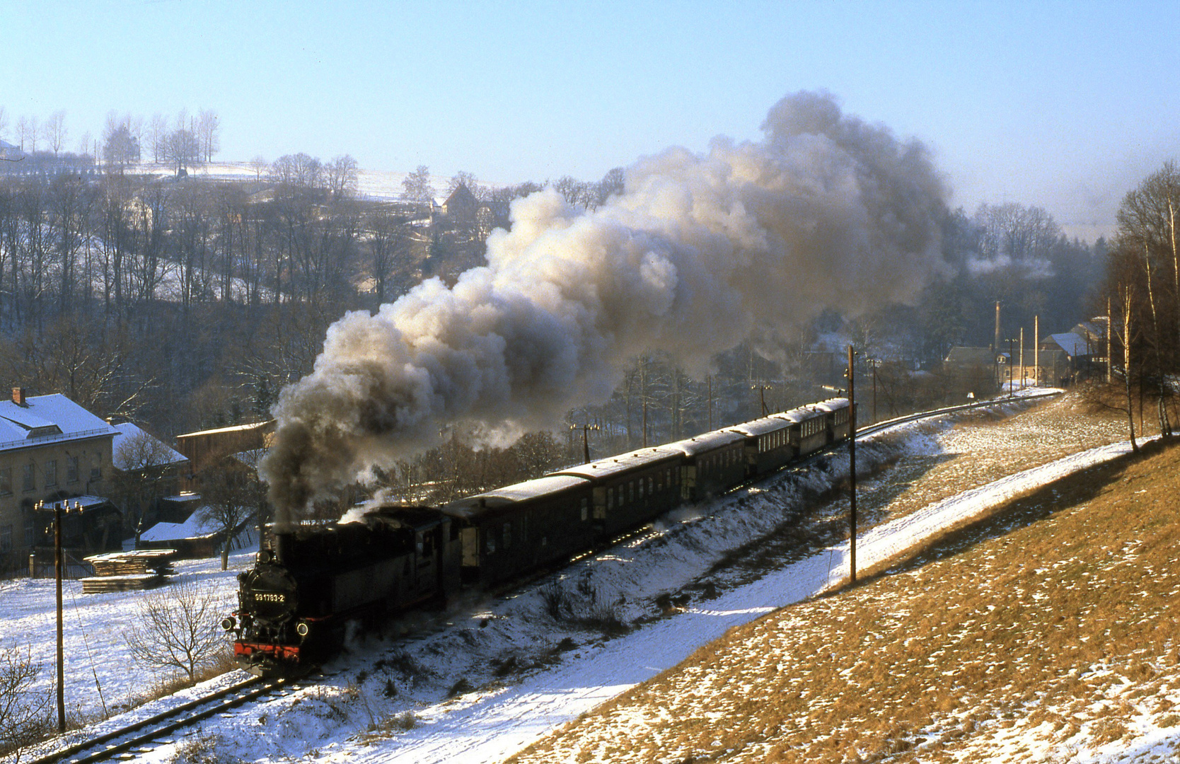 Am 7 jan. 1990 bei Seiffersdorf.