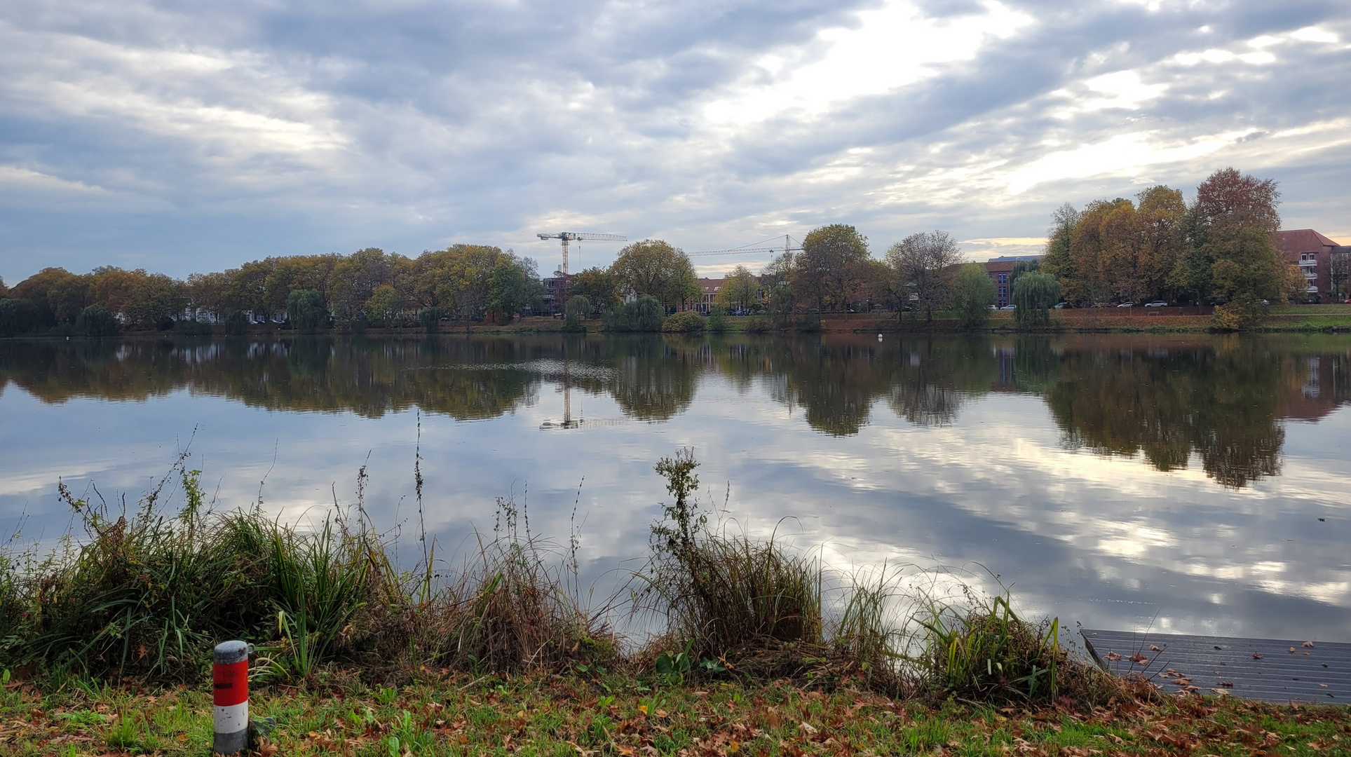 Am Aasee in Münster
