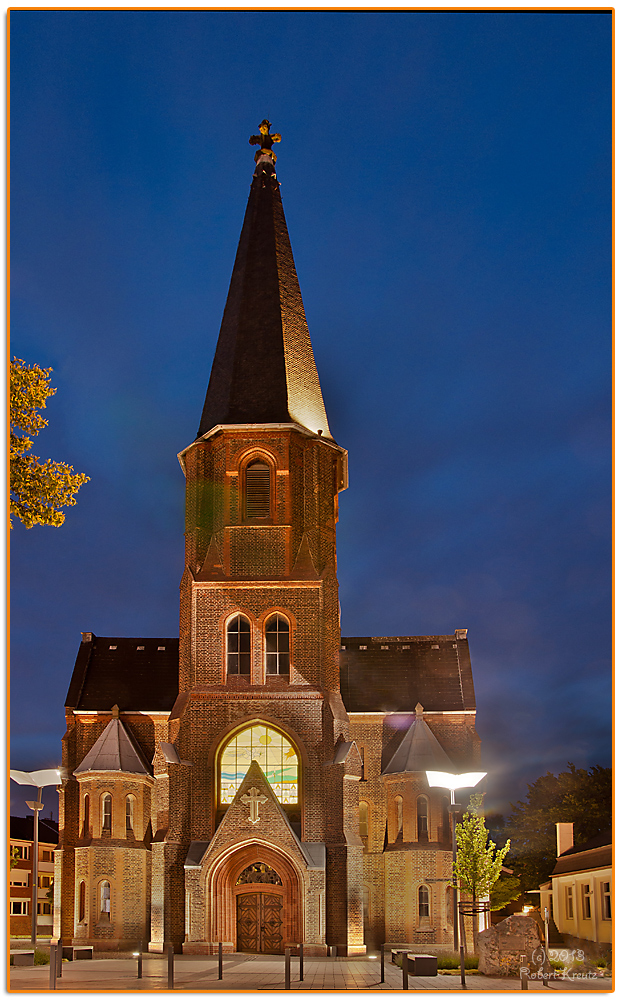 Am Abend Foto & Bild | architektur, sakralbauten, außenansichten von