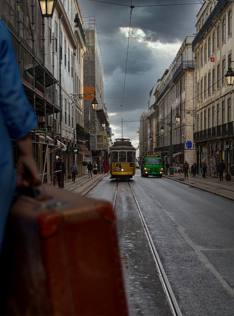 Am Abend auf der Rua da Madalena