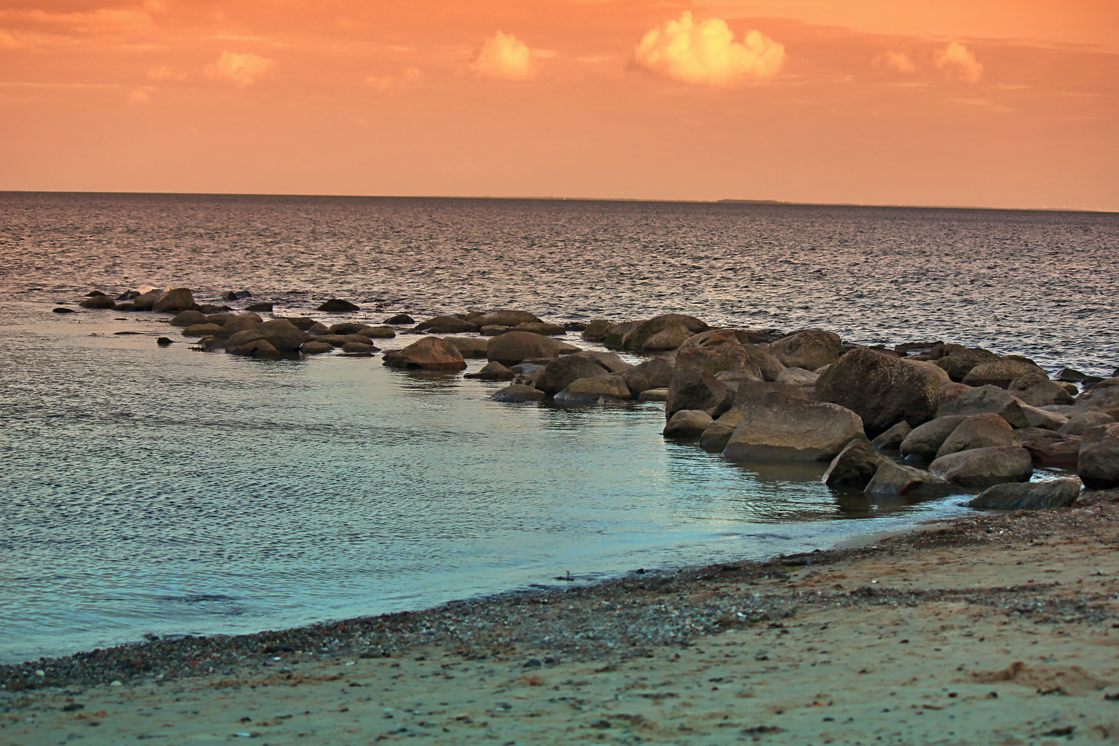 am Abend auf Rügen 