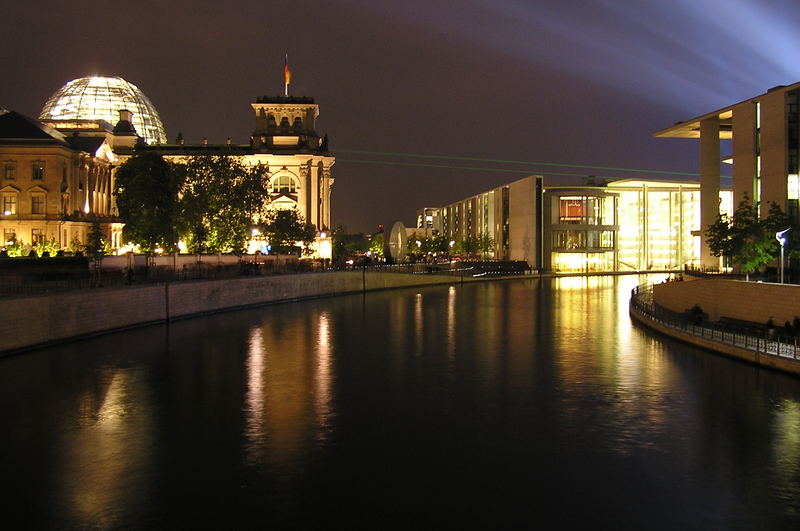 Am Abend der Eröffnung!