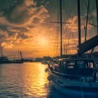 Am Abend im Hafen von La Maddalena