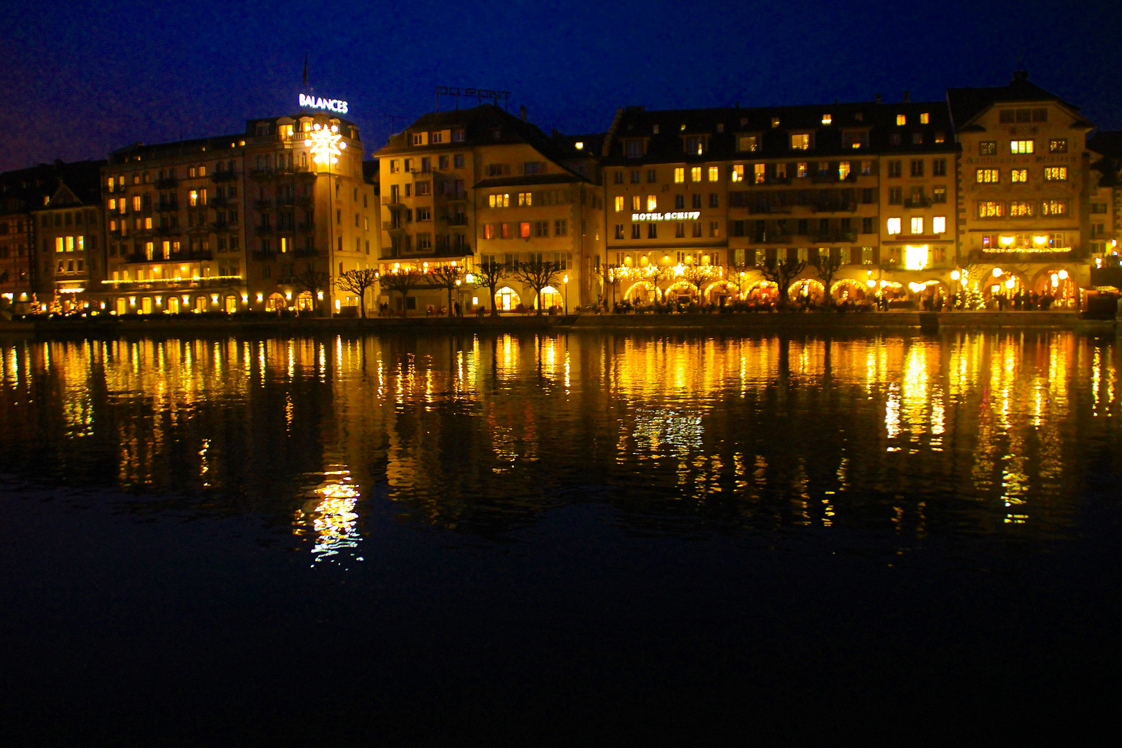 Am Abend in Luzern...