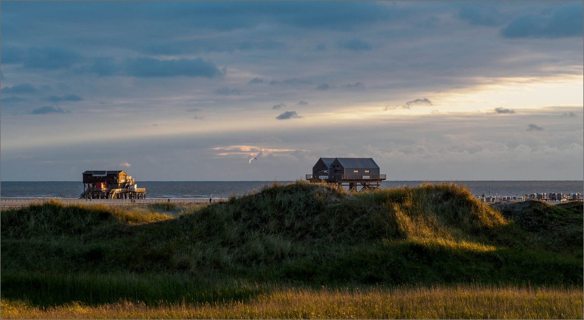 Am Abend in Sankt Peter-Ording