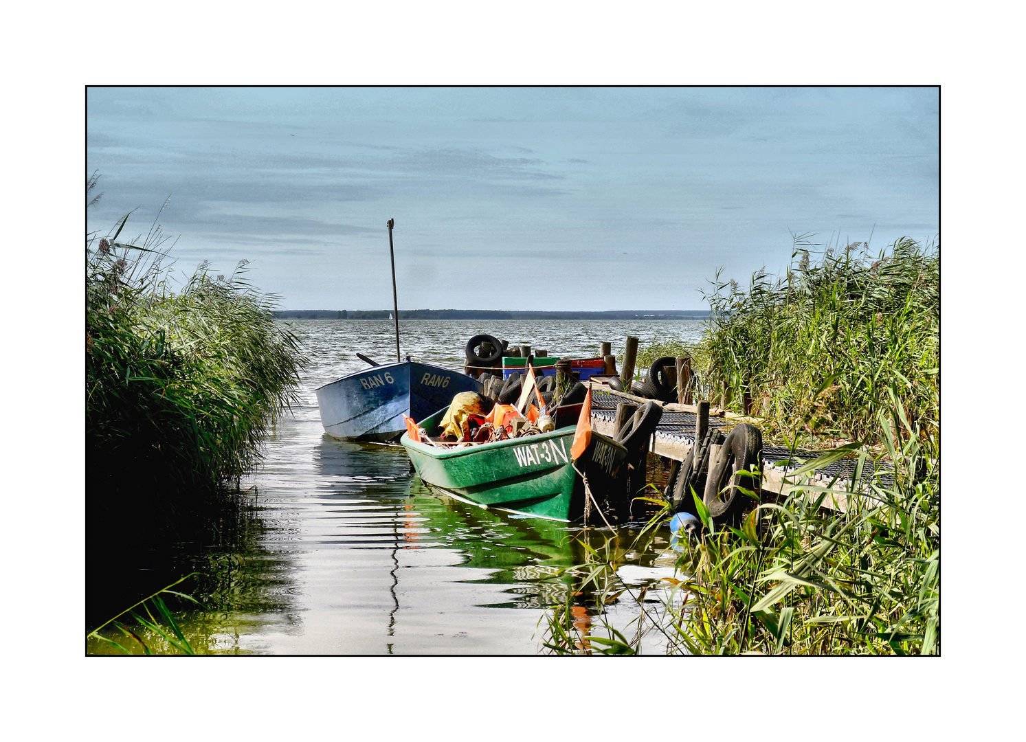 Am Achterwasser Foto & Bild neue bundesländer, ostsee, schilf Bilder